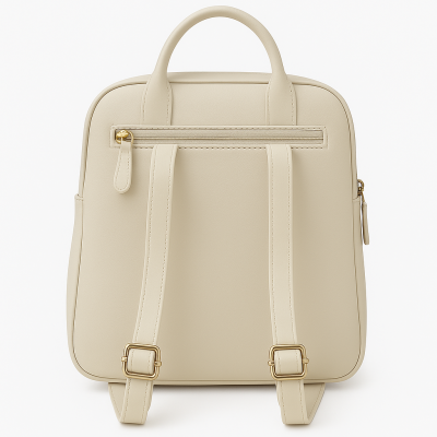 Natural leather backpack 26x20x9 cm LISSE