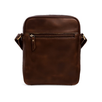 Leather shoulder bag 21x25x6 cm GLOE