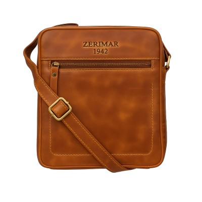 Leather shoulder bag 21x25x6 cm GLOE