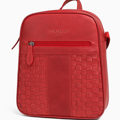 Natural leather backpack 26x21x7 cm STILL