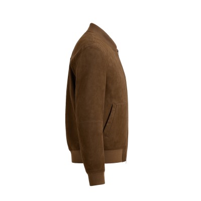 Men's suede bomber jacket CHURCH
