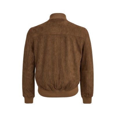 Men's suede bomber jacket CHURCH