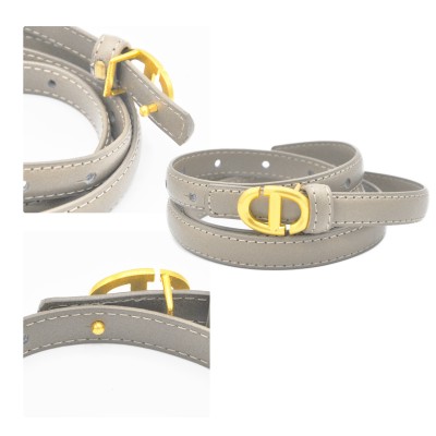 Leather belt 15 mm model DOLCE