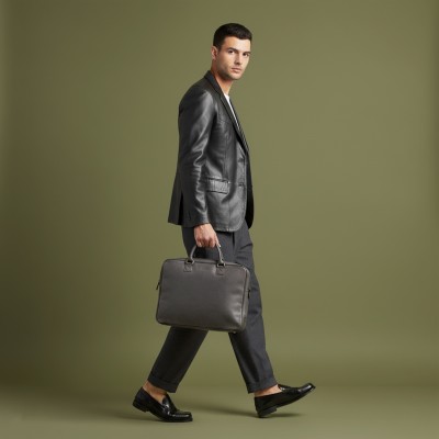 Blazer with leather buttons MIREFE model