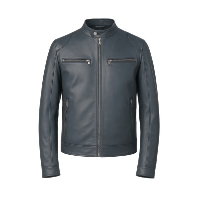 GERMAN zippered leather jacket