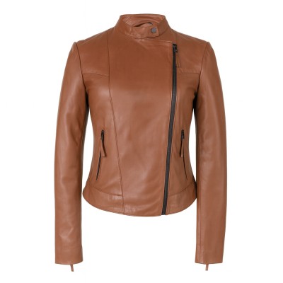 Heavy leather jacket model PALOMA