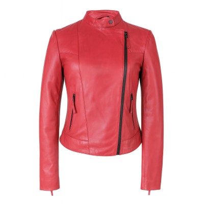 Heavy leather jacket model PALOMA