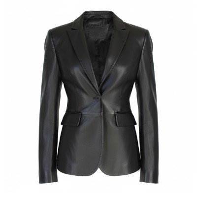 VITTO women's leather blazer