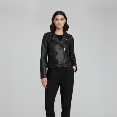 BUDY heavy leather jacket