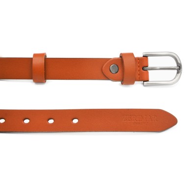 Leather belt 23 mm model FARLE