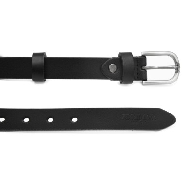 Leather belt 23 mm model FARLE