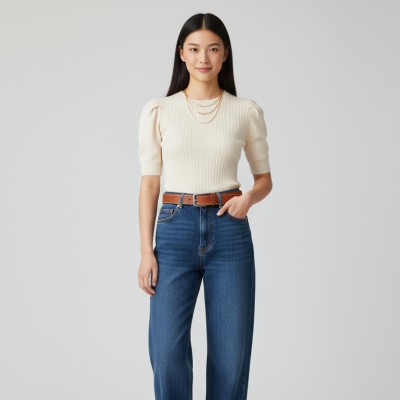 Leather belt 27 mm model SWESE