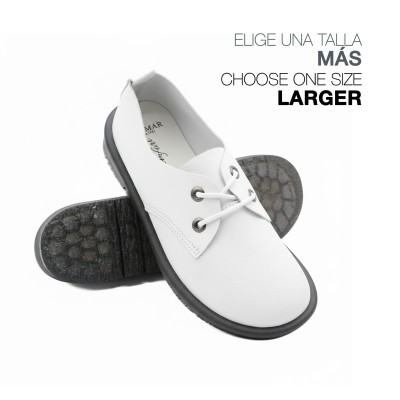 Leather lace-up shoes model ZOCO