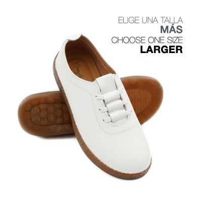 Leather lace-up shoes model ABBA