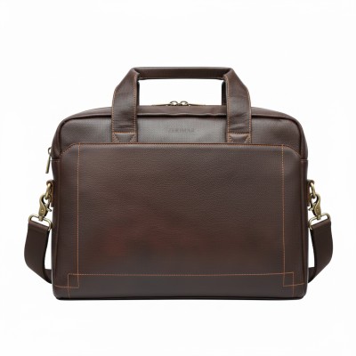 Leather briefcase 39x28x6 cm HAEGER