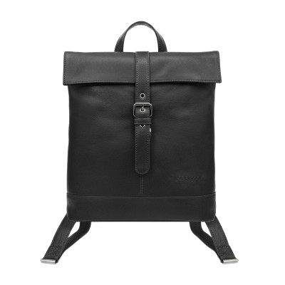 Natural leather backpack 30x27x9 cm ASPA