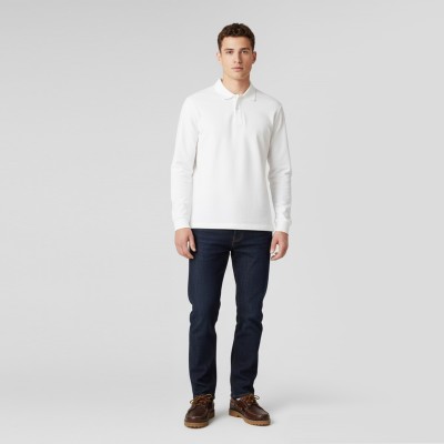 Leather boat shoes with laces model BIPO