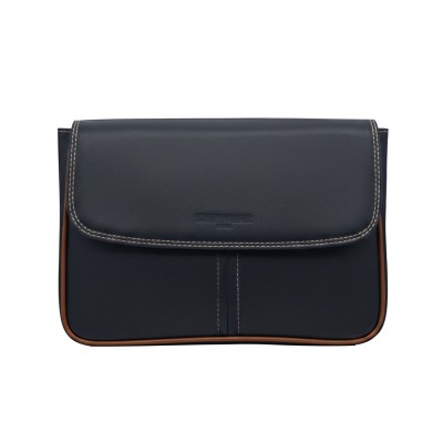 Leather crossbody bag 19x25x8 cm MECO