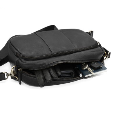 Leather crossbody bag 20x26x9 cm SUQUE