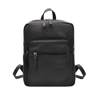 Natural leather backpack 30x23x15 cm JARBO