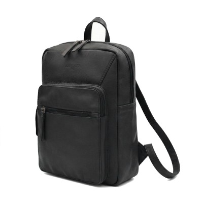 Natural leather backpack 30x23x15 cm JARBO