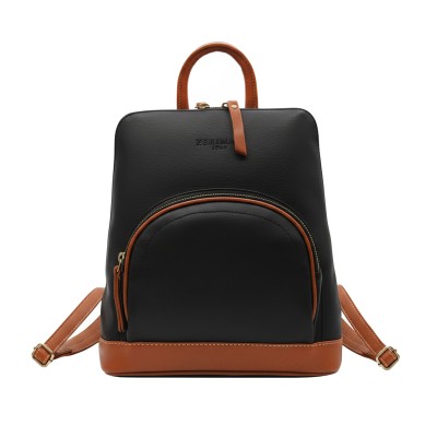 Natural leather backpack 27x25x9 cm EYES