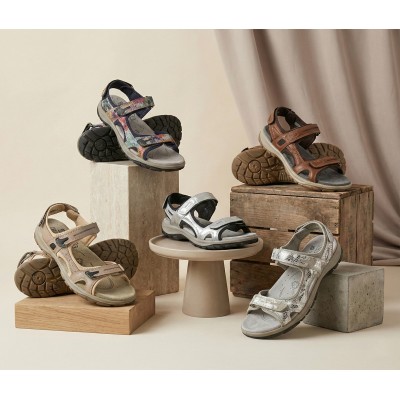 Leather Sandals for Women, Trekking Sandals for Women, Sandals Women Zerimar - 24