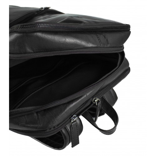 Natural leather backpack 45x31x14 cm PLUS