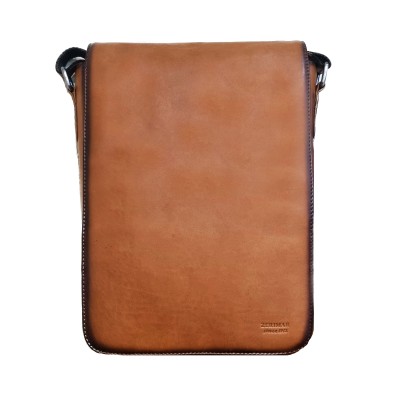 Leather shoulder bag 35x25x7 cm OCEAN&APACHE