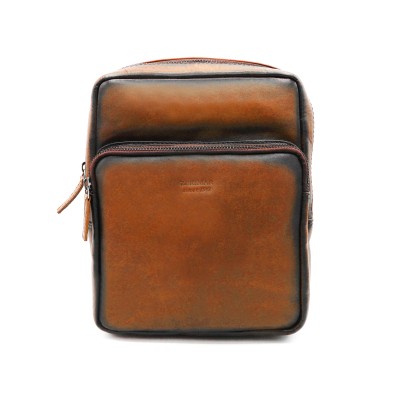 Leather shoulder bag 24x20x6 cm OCEAN&APACHE