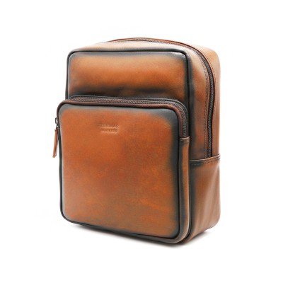 Leather shoulder bag 24x20x6 cm OCEAN&APACHE