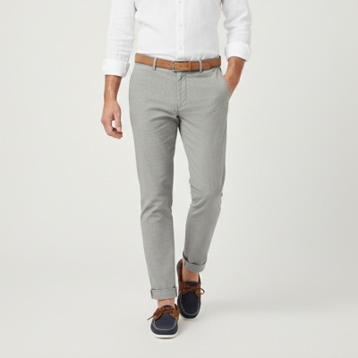 Leather boat shoes with laces model TIRRENO