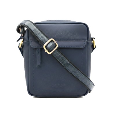Leather shoulder bag GHOST 20x16x5,5 cm