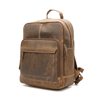 Natural leather backpack 30x40x12 cm MERCO