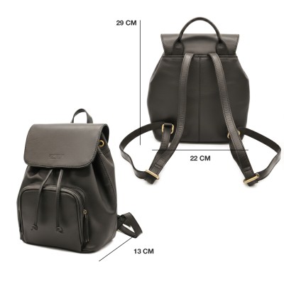 Natural leather backpack  29x22x13 cm COTET