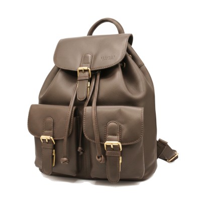 Natural leather backpack 40x33x11 cm BEFIK