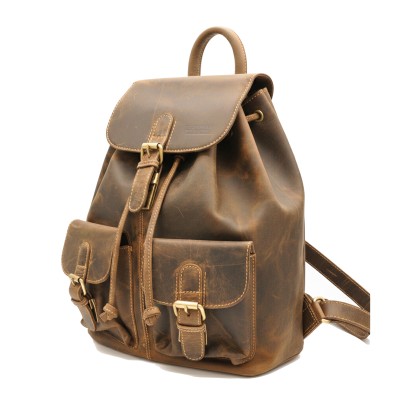 Natural leather backpack 40x33x11 cm BEFIK