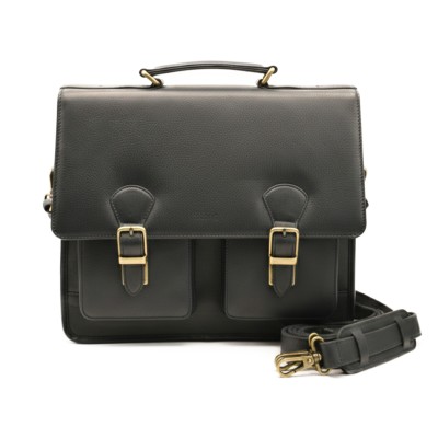 Leather briefcase 41x31x17 cm BIGGER