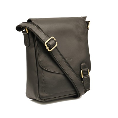 Leather shoulder bag CAVAL 28x23x7 cm