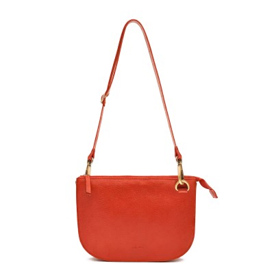 Leather crossbody bag 27x20x6,5 cm LATERI