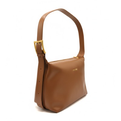 Leather shoulder bag 35x21x14 cm HELBO