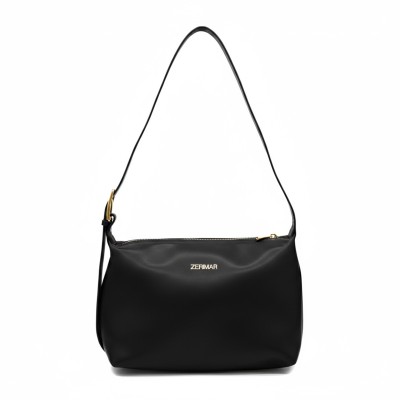 Leather shoulder bag 35x21x14 cm HELBO