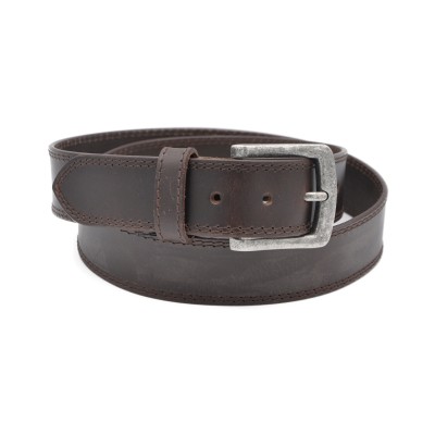 Leather belt 38 mm STONE model