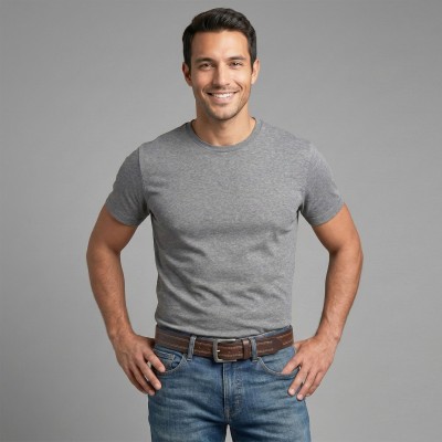 Leather belt 38 mm PUNTE model