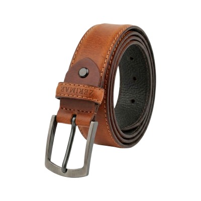 Leather belt 35 mm OLDSKUL model