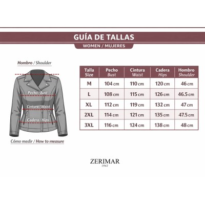 Leather jacket model BLUEBERRY