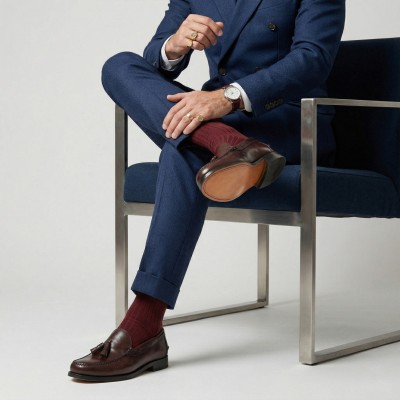 Men’s tassel loafers model PASION
