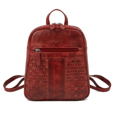 Natural leather backpack 26x21x7 cm STILL