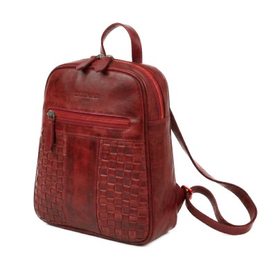 Natural leather backpack 26x21x7 cm STILL