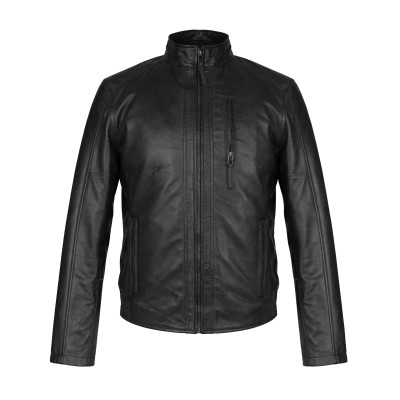ROCHA zippered leather jacket